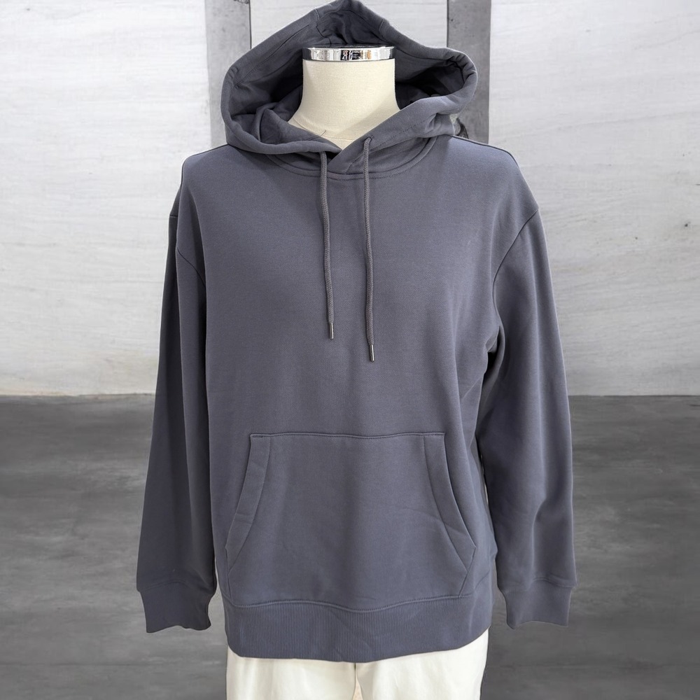 Mode Of One Grey Hoodie Mens Athleisure Streetwear Normcore Minimalist